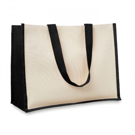 SAC SHOPPING JUTE LAMINÉ SHOP14