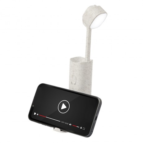 LAMBU2 - Lampe multifonction en canne à blé