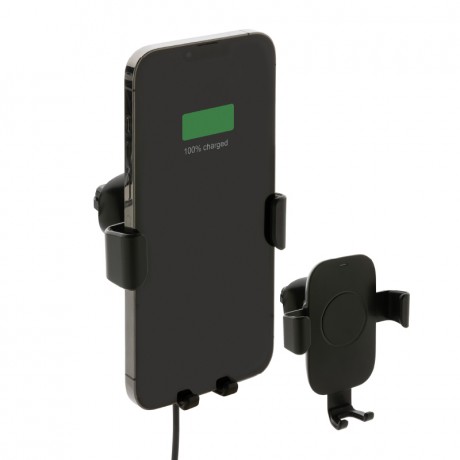 SCHARG - Support voiture avec chargeur sans fil 10W