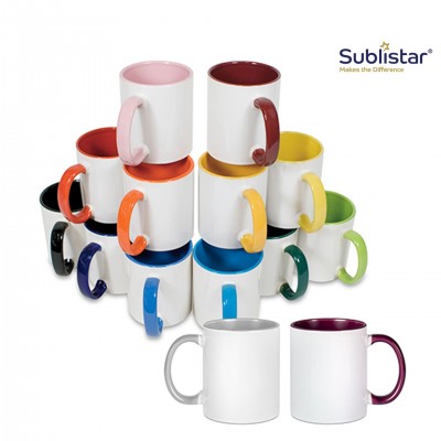 MUG4 - Mug céramique bicolore